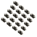 20x Door Trim Panel Retainers Clips for Mazda+20x Side Skirt Clips w/ Sealer