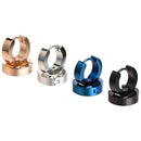 4 Pairs Stainless Steel Mens Womens Small Hoop Earrings Hypoallergenic Hoop