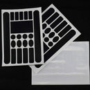 5PCS Bike Folding Frame Protective Film Anti- Scratch Rhinoceros Leather S YOQ