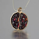 Fashion Fruit Crystal Pomegranate Pendant Necklace Choker Women Jewelry Gift