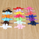 20pcs Cute Kids Ribbon Bowknot Headband Headwear Hair Band Head Accessories A