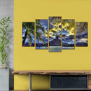 5pcs 5D DIY Full Drill Diamond Painting Mountain Range Cross Stitch Kits