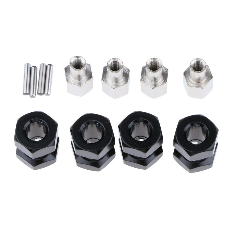 8x 12mm 15 / 20mm Wheel Hex Hub Extension Adapter for Car