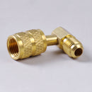 1PCS M1/4SAE-F5/16 Refrigeration Adapter Connector Adaptor fr R410A Gauges Hose