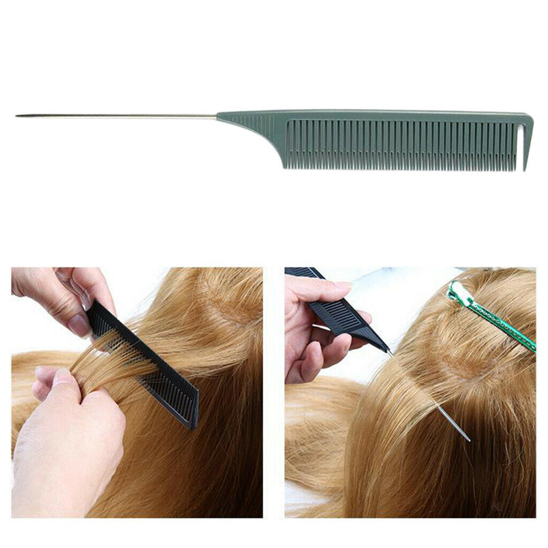 2-pack ABS Weaving Highlighting Foiling Hair Comb Combs Highlight Tool