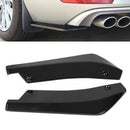 2x Universal Car Rear Bumper Lip Splitter Diffuser Chin Spoiler Canard Deflect_