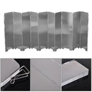 10Pcs Wind Shield Outdoor Camping Picnic Stove Head Windshield Portable Folding