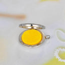Personalized Engraved Aromatherapy Diffuser Necklace Esstenial Oil Pendant  U6J9
