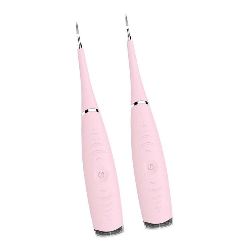 2Pcs Ultrasonic Scaler Handpiece Teeth Whitening Plaque Stains Remover Tools