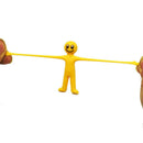 5Pcs anti stress squeeze yellow guy novelty & gag toys decompression fun t JR