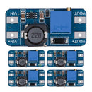 5Pcs MT3608 2A DC-DC Step Up Power Apply Booster Power Module for Arduino 2V-24V