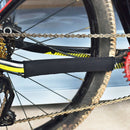 4x Cycling Bike Frame Chain Stay Protector Pad Cover Adhesive Wrap Sleeve Black