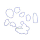 Silicone Clear Baby Stamp Metal Cutting Dies Stencil Frame Scrapbook Album Gift