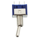 AC 125V 6A Single Pole Double Throw SPDT On/On Toggle Switch 5 Pcs