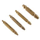 4pcs Speedy Screw Extractor Drill Bits Tool For Broken Damaged  Remover