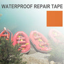 Waterproof TPU Repair Patch Tent Inflatable Rubber Boat Paste (Orange) A