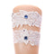2pcs/set Women Wedding Leg Ring Garter White Lace Bride Garters Belt Fashion  Gw