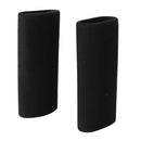 2x Hand Grips Motorcycle Foam Slip-on Anti Vibration Comfort Grip Cover Sponge