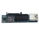 UEX101 PCI-E X1 to X1 Extension Riser Card Adapter with USB3.0 Cable A6O8