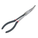 3X 11 inch EXTRA LONG NOSE PLIERS SET STRAIGHT & BENT TIP MECHANIC GRIP HAN Z4I7