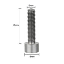 10pcs M5*20 Titanium Alloy Rustproof Cap Head Socket Screw Allen Key Bolts