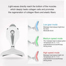 3 LED Photon Heating Facial Neck Massager Double Chin Wrinkles RemovalB Nw