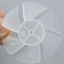 1 Pcs Small Power Mini Plastic Fan Blade 6 Leaves For Hairdryer Motor BX