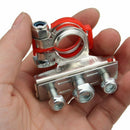 2x Positive & Negative Battery Terminals Connectors Clamps Car Van Motorhom