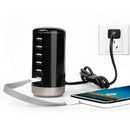 Universal 6-Port USB Charging Dock Station Stand Smart Quick Charger (US)
