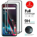 For OnePlus 7T Full Cover 9D Curved Tempered Glass 9H Screen Protector Black