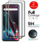 For OnePlus 7T Full Cover 9D Curved Tempered Glass 9H Screen Protector Black