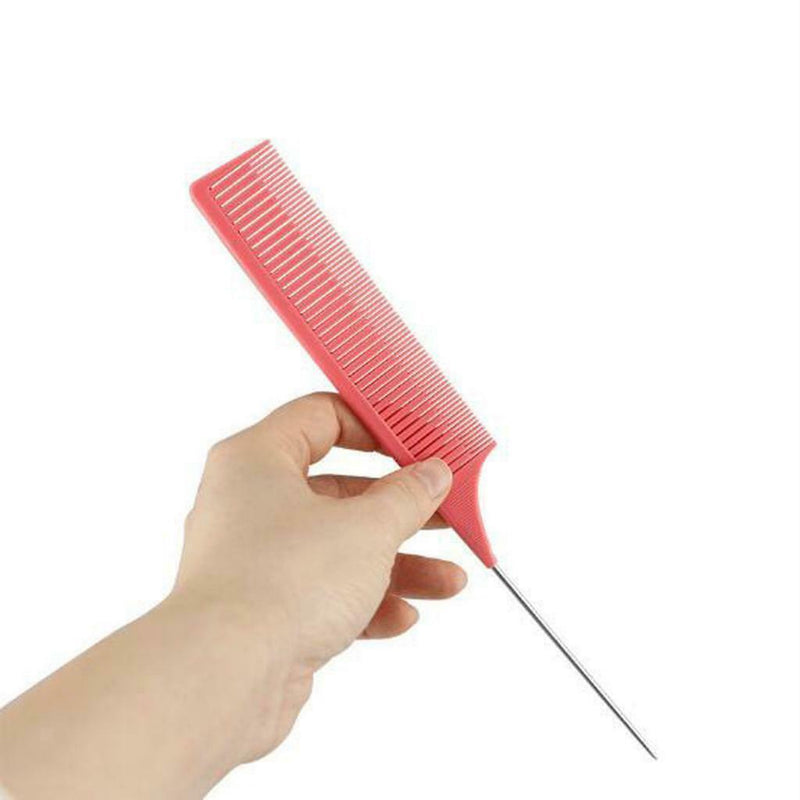 2pcs Professional ABS Weave Highlighting Foiling Hair Comb Salon Hair Combs