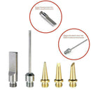 5x Multipurpose Gas Solder Iron Tips Soldering Replacements Power Tools Hea A4A7