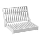 Plastic Dish Rack Plate Drain Holder Shelf Durable Kitchen Dish Drying Tray