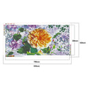 Full Drill Mosaic Craft Picture DIY Flower Bouquet Diamond Painting (IH721)