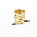 5pcs/set E10 Straight Copper Light Bulb Screw Base PCB Socket Lamp Holder OZ