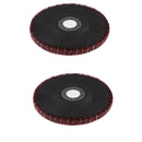 2Pc Abrasive Polishing Wheel Abrasive Buffing Pad for Cleaning, Polishing,