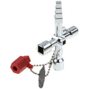 Universal Cross Square Triangle Electrical Cabinet Elevator Lift Key Wrench