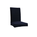 Removable Stretch Slipcovers Dining Stretch Spandex Chair Seat Cover - Black