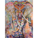5D DIY Full Drill Diamond Painting Colorful Elephant Cross Stitch Mosaic