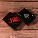 Waterproof Black Plastic Playing Cards Collection Poker Cards Board Games FT