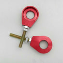 Red 15mm Chain Adjuster Block Tensioner for Pit Quad Dirt Bike ATV CRF50