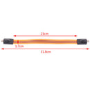 Flat Fcoaxlal Cabl E Female F Commector Pass Home/ Car   Satelllte Antenna- OZ