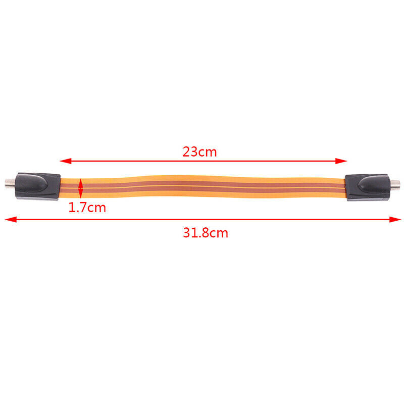 Flat Fcoaxlal Cabl E Female F Commector Pass Home/ Car   Satelllte Antenna- OZ