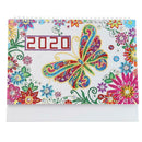 DIY Butterfly Special Shaped Diamond Painting 2020 New Year Table Calendar