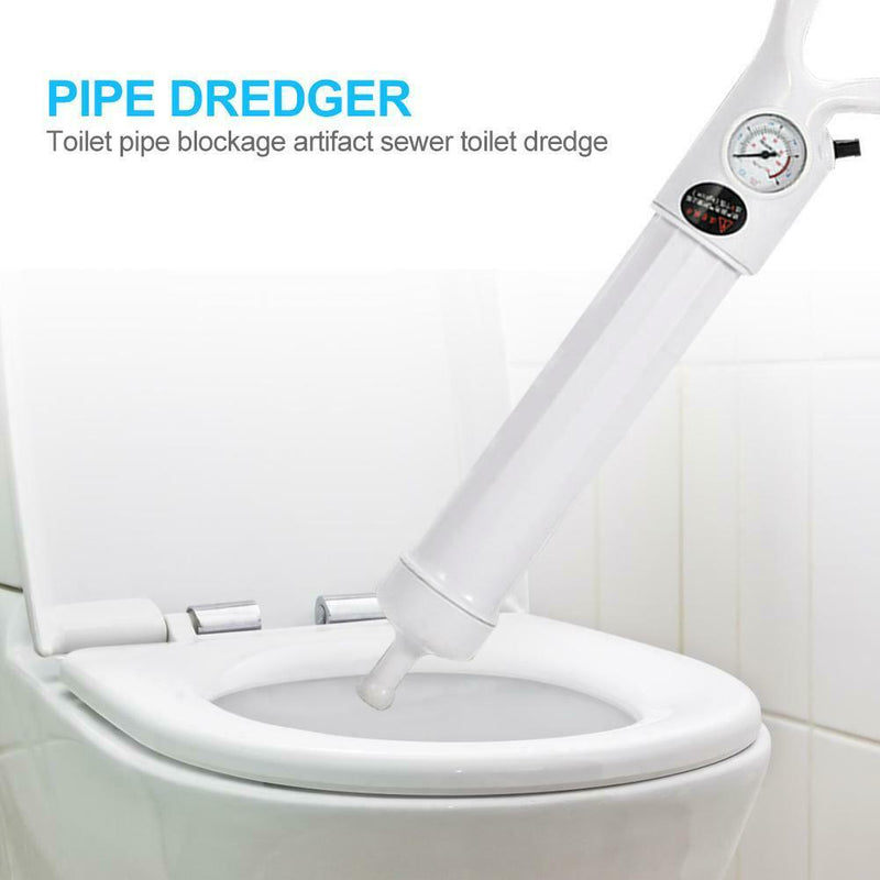 High Pressure Air Drain Blaster Powerful Toilet Sink Plunger Auger Cleaner