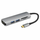 USB Type C to USB Adapter,3.1 USB C(Thunderbolt 3) to 3 Hub with Type-c Fem I8M4