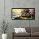 5D Full Round Drill Diamond Painting Mountain Scenery DIY Embroidery (Y028)