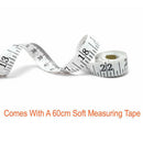 25 Pcs Plastic Sewing Machine Bobbins with Case and Measuring Tape for Brot