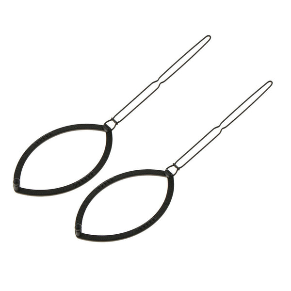 Women's Metal Leaf Shaped Straight Hair Clip